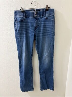 Nine West Straight-Leg Jeans in Blue Wash